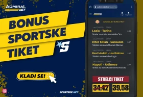 AdmiralBet i Sportske bonus tiket - Veče za pogađanje strelaca!
